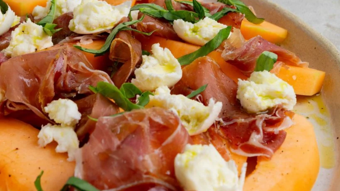 Rockmelon and Prosciutto Salad