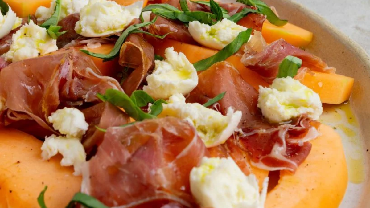 Rockmelon and Prosciutto Salad