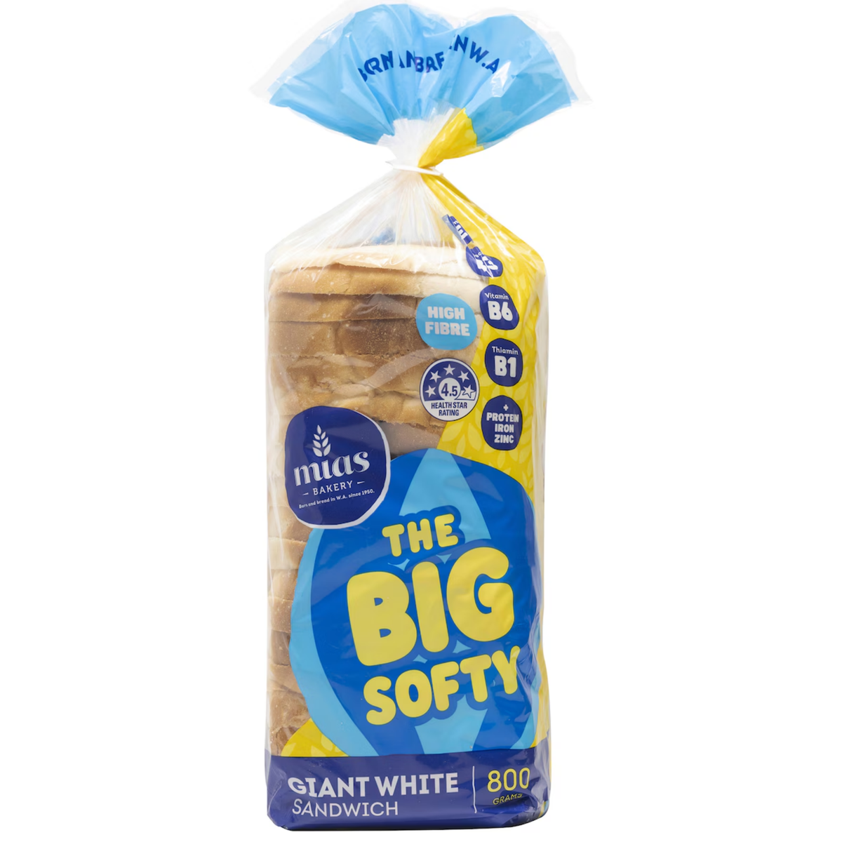 Mia's Big Softy Bread White Sandwich 800g
