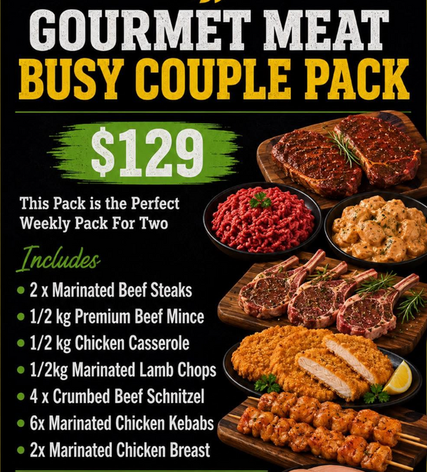 Gourmet Meat Busy Couples Pack