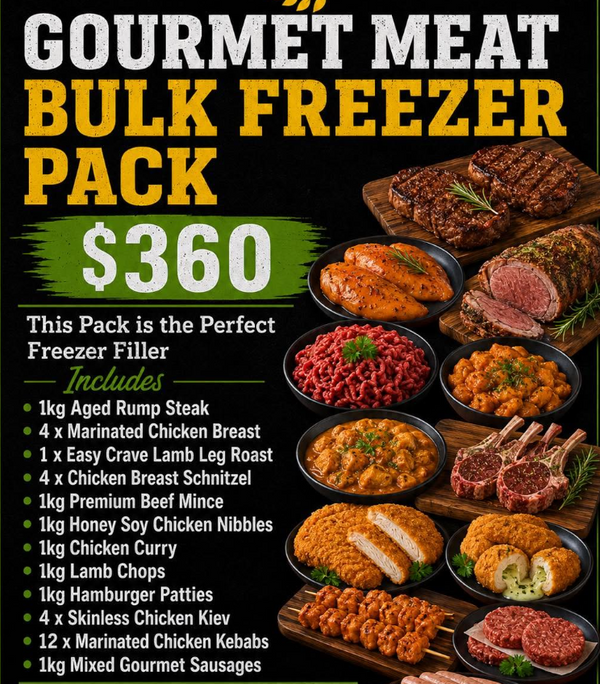 Gourmet Meat - Bulk Freezer Pack